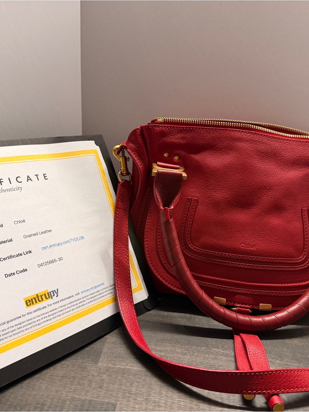 Pre-Owned Choe Calfskin Medium Marcie
Top Handle Bag